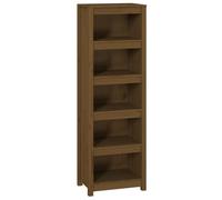 (Honey brown, 50 x 35 x 154 cm) vidaXL Solid Wood Pine Book Cabinet Display Organiser Multi Colours/Sizes