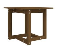 Coffee Table Honey Brown 50x50x45 cm Solid Wood Pine #1 GHB