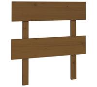 (honey brown, 78.5 x 3 x 81 cm) vidaXL Solid Wood Pine Bed Headboard Wooden Bed Header Multi Colours/Sizes