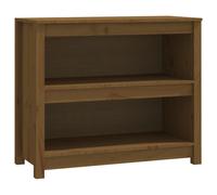 (Honey brown, 80 x 35 x 68 cm) vidaXL Solid Wood Pine Book Cabinet Display Organiser Multi Colours/Sizes