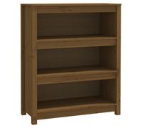 (Honey brown, 80 x 35 x 97 cm) vidaXL Solid Wood Pine Book Cabinet Display Organiser Multi Colours/Sizes
