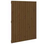 (honey brown, 82.5 x 3 x 110 cm) vidaXL Solid Wood Pine Wall Headboard Bed Header Multi Colours Multi Sizes