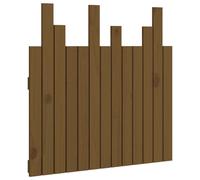 (honey brown, 82.5 x 3 x 80 cm) vidaXL Solid Wood Pine Wall Headboard Bedroom Bed Header Multi Colours/Sizes