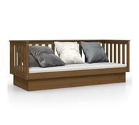 (Honey brown, 90 x 190 cm) vidaXL Solid Wood Pine Day Bed Wooden Sofa Occasional Bed Multi Colours/Sizes