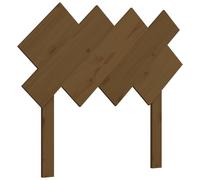 (honey brown, 92 x 3 x 81 cm) vidaXL Bed Headboard Home Bedroom Decorative Bed Header Panel Solid Wood Pine