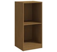 (honey brown) vidaXL Solid Pinewood Side Cabinet Living Room Side Sofa Table Multi Colours