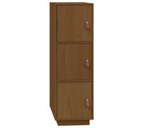 (Honey brown) vidaXL Solid Wood Pine Highboard Sideboard Storage Cupboard Multi Colours