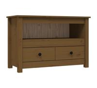 Solid Wood Pine TV Cabinet TV Console Media HiFi Cabinet Multi Colours vidaXL