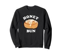Honey Bun Cinnamon Roll Sweet Pastry Dessert Cinnamon Bun Sweatshirt