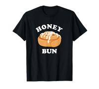 Honey Bun Cinnamon Roll Sweet Pastry Dessert Cinnamon Bun T-Shirt