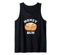 Honey Bun Cinnamon Roll Sweet Pastry Dessert Cinnamon Bun Tank Top