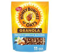 Honey Bunches of Oats French Vanilla Almond Granola Cereal with Whole Grains, 11 Oz (5 Pack)