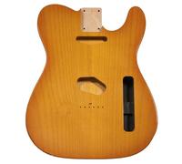 Honey Burst Telecaster Style Guitar Body - 2 Piece USA Swamp Ash