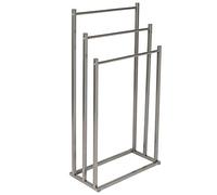 Honey-Can-Do 3-Tier Towel Rack BTH-08464 Satin Nickel