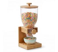 Honey Can Do Bamboo Cereal Dispenser, Natural KCH-09385 Natural, 17.5 oz
