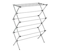 Honey Can Do Oversize Collapsible Clothes Drying Rack, Alloy Steel, Silver, 50 Lbs