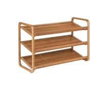 Honey-Can-Do SHO 01599 Bamboo 3 Tier Shoe Shelf
