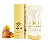 Honey Collagen Peel-Off Mask - 60 g Lifting & Firming Mask for the Face | Removes Blackheads, Refines Pores & Makes the Skin Radiant, Suitable for All Skin Types (3 Pieces)