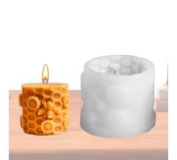Honey Comb Mold - 2.99 Inch Silicone Mould | Resin Casting Form - Reusable Hexagon Craft Mold for Epoxy Candle Soap Plaster DIY Decoration Handmade Projects Use