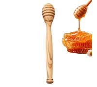 Honey Comb Sticks - Natural Wood Honey Spoon - Kitchen Gadgets for Food Baking Sandwich Pancake Candy House Winter Holiday Fall Halloween Lunch