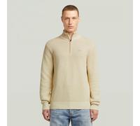 G-star Honey Comb Half Zip Sweater Beige XS Men