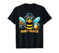 Honey Dealer Beekeeper Honeycomb Beekeeping Queen Bees T-Shirt