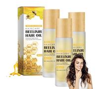 Honey Deep Moist Hair Oil, Hair Honey Repairing Serum, Honey Moist Shine Hair Oil, Honey Hair Treatment, Moisturizing & Strengthening Silky Hair Oil, Deep Hydration Treatment Hair Oil (3)