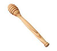 Honey Dipper, Controlled Flow Design, 16x2.5cm, Honey Drizzling Spoon, Wooden Drizzler Wand, Easy to Use, Traditional Serving Tool, for Pancake