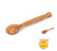 Honey Dippers, 6.3 Inch Wooden Honey Mixing Stirrer, Honey Dipper for Tea Coffee Baking
