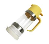 Honey Dispenser - Maple Syrup Pot | Serrup Container, Glass Medium Pot, 9 Oz, Dë Siop Dë Dë Dë Eràble Dispenser, With Handle, Easy-Pour Cup For Coffee, Lè Tea, Łe Petit-d´