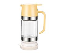 Honey Dispenser Pot, 300 ml, Airtight, Drip-Free Glass | Glass Honey Bottles, Liquid Container, for Water, Coffee, Tea, Milk, Sauce, Home, Kitchen, Restaurant, Pantry, Camping, Picnic