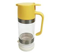 Honey Dispenser - Sugar Dispenser | Honey Jar | Maple Syrup Dispenser, 9 Oz Glass Honey Jar Clear Push-Type Honey Container, Maple Syrup Dispenser With Handle, Honey Dispenser For Coffee Or Tea