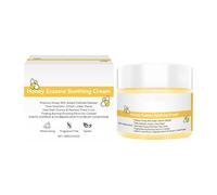 Honey Eczëma Soothing Cream, With Deep Moisture Care, 100g, Eczëma Relief Moisturizer, Dry Skin Repair Lotion, Soft Delicate Feel, For Daily Routine Morning Nighttime Post-Cleansing Home Spa Salon