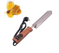 Honey Extractor Electric, Stainless Steel Tools Extractor with Memory Function, 50-180℃ Temperature Control for Beginners and Professional Beekeeper (1Pcs,European standard)