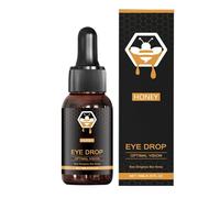 Honey Eye Drops, 100% Raw Stingless Bee Honey Eye Drops, Natural Moisturising & Refreshing Relief, Compact, Quick Absorption, 15ml, for Women and Men