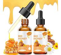 Honey Eye Drops, Honey Eye Drops, Honey Eye Drops, No Sting, Honey Eye Drops to Relieve Eye Fatigue and Dryness (2 Pieces)