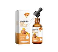 Honey Eye Serum, a natural eye treatment with honey extract and chamomile, improves eye microcirculation, brightens, and revitalizes.