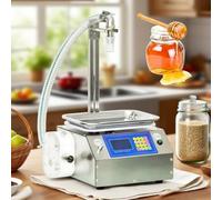 Honey Filling Machine - 10g to 3000g Viscous Liquid and Cream Bottle Filler, 3L/7L/min for Efficient Honey Bottling