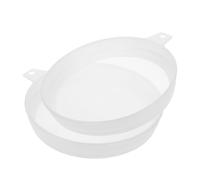 Honey Filter Double Layer Nylon Mesh Strainer 2pcs for Beekeepers | Reusable Fine Sieve, White Finish, Honey Extraction and Bottling, for Beeswax Particles and Hive Work