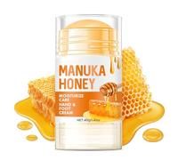 Honey Foot Cream, Maximum Strength Foot Cream for Dry Cracked Skin and Feet, Foot Moisturiser, Repairing Creams for Heels, Knees, Elbows & Hands, Softening Callus Remover, Smoothing Skin