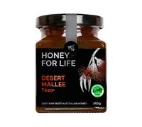 Honey for Life Desert Mallee TA20+ Raw West Australian Honey 260g