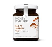 Honey for Life Jarrah Honey TA 50+, 260g Raw Natural Sugar Alternative