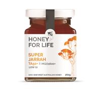 Honey for Life Super Jarrah TA50+ Raw West Australian Honey MGO 1600+ 260g