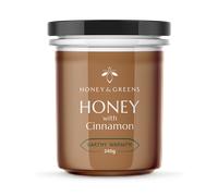 Honey & Greens British Honey with Cinnamon 240g