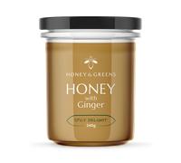 Honey & Greens British Honey with Ginger 240g