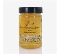 Honey Heaven Honey Heaven Organic Acacia Honey with Honeycomb 500g