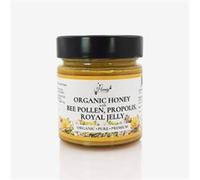 Honey Heaven Organic Honey with Bee Pollen Propolis Royal Jelly 300g