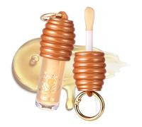 Honey Hydrating Lip Oil With Vitamin E - 1PCS - Moisturizer for Dry Lips, Lip Gloss Keychain, for Women Girls, Portable Lightweight Non Sticky Gift Makeup