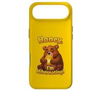 Honey! I’m Hibernating - Funny Cartoon Bear Honey Design Case for iPhone Air