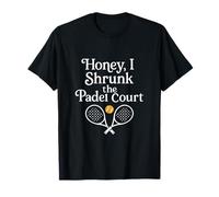 Honey, I Shrunk the Padel Court Graphic Print T-Shirt